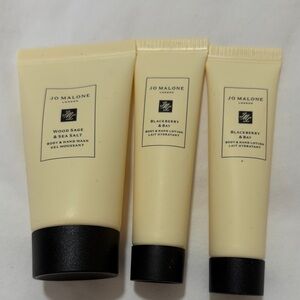 Jo Malone trio set travel size WOOD SAGE AND SEA SALT  & BLACKBERRY AND BAY